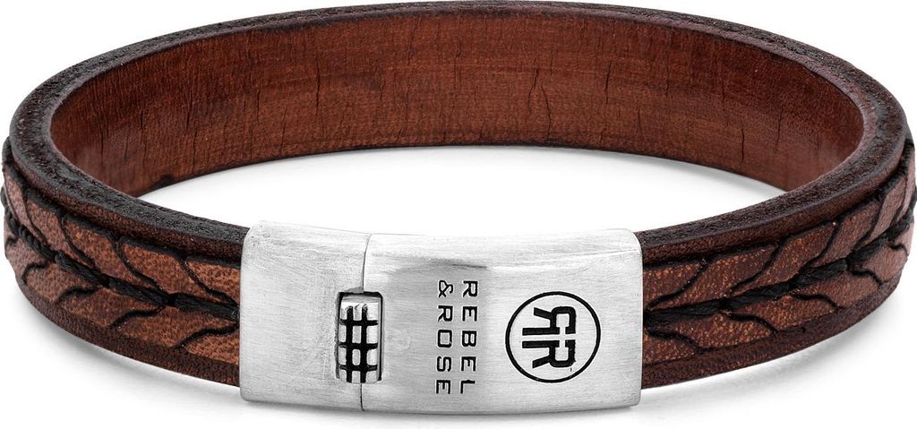 Rebel and Rose Stones Only RR-L0079-S Herrenarmband, Produktbild 