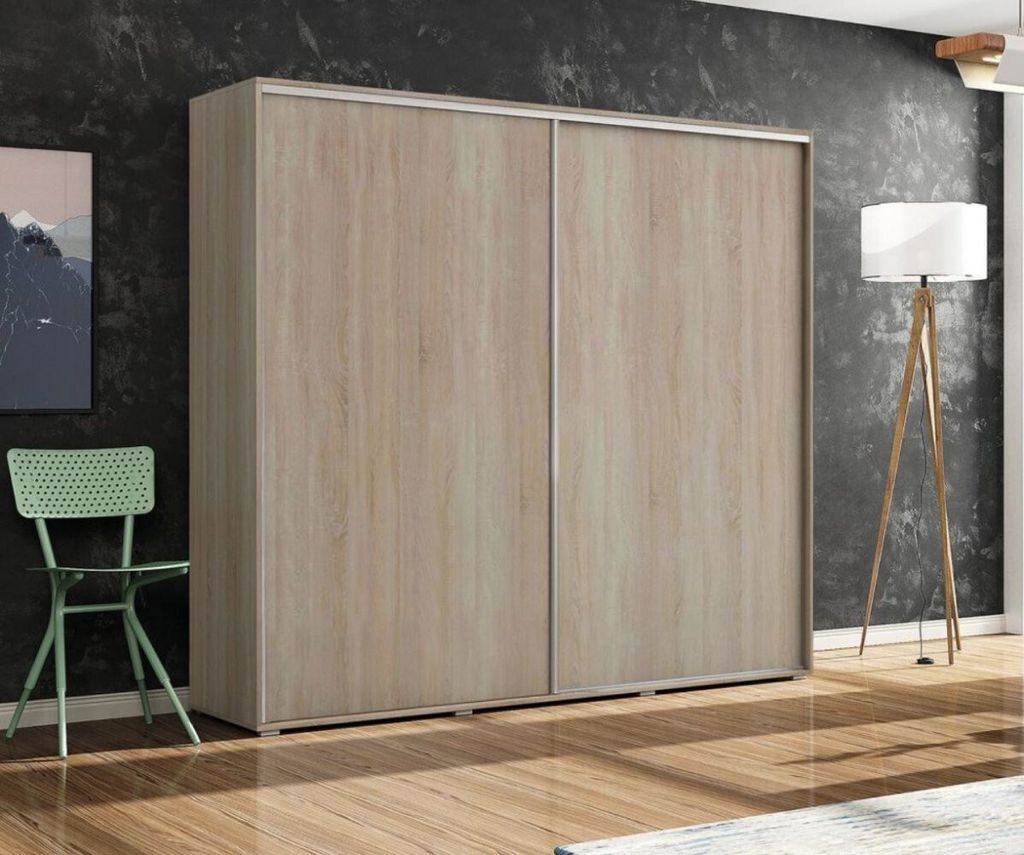 Geräumiger Kleiderschrank FABIO, Breite 100 cm, Höhe 215 cm