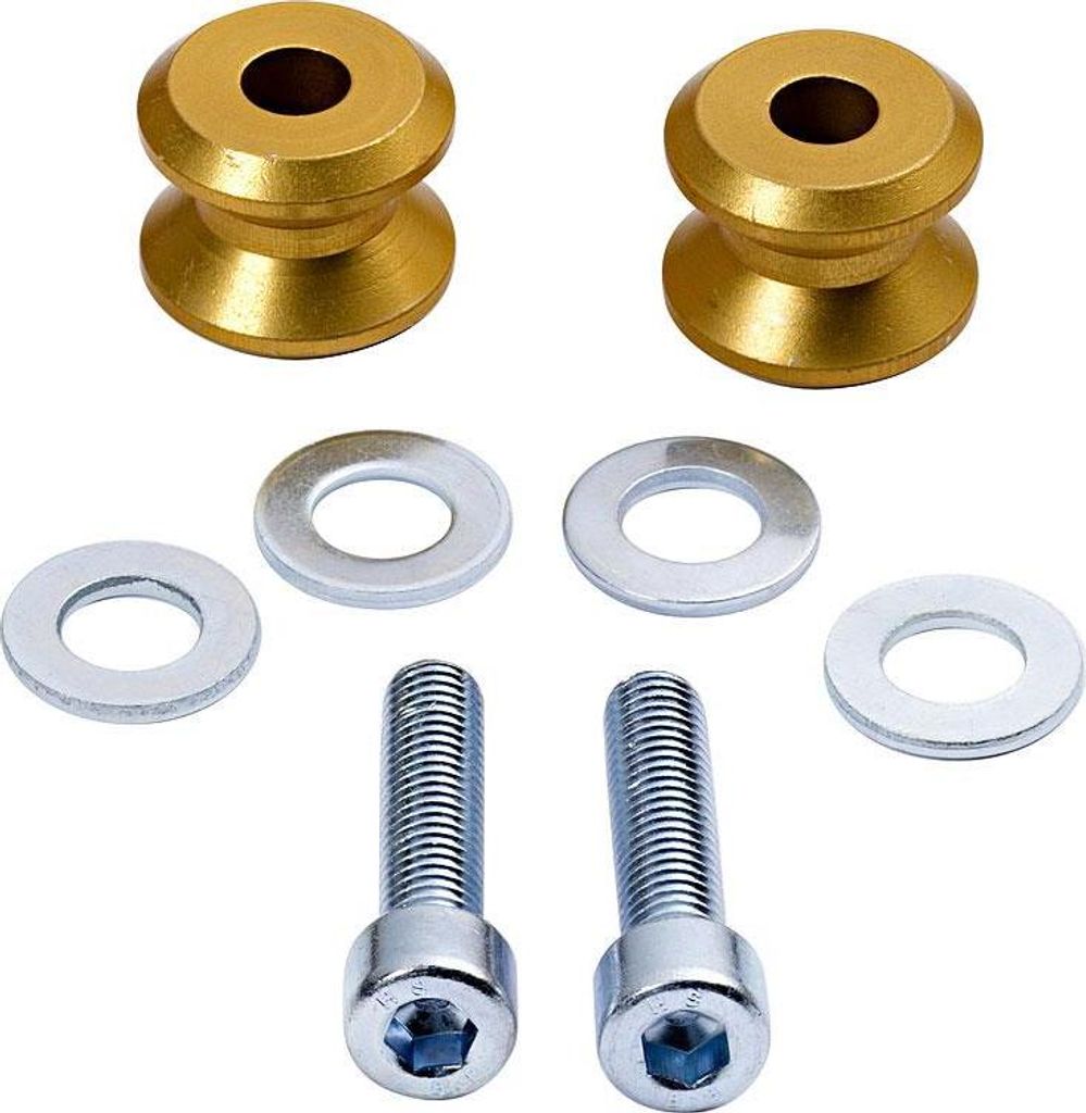 Kern-Stabi Racing Adapterrollen M8x1.25 Gold für Montageständer