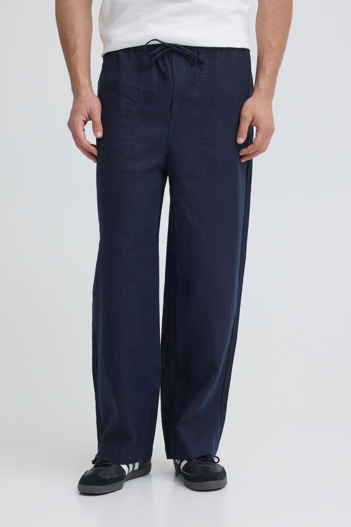 Casual Friday CFEngo Herren Leinenhose Hose Stoffhose 100% Leinen Relaxed Fit