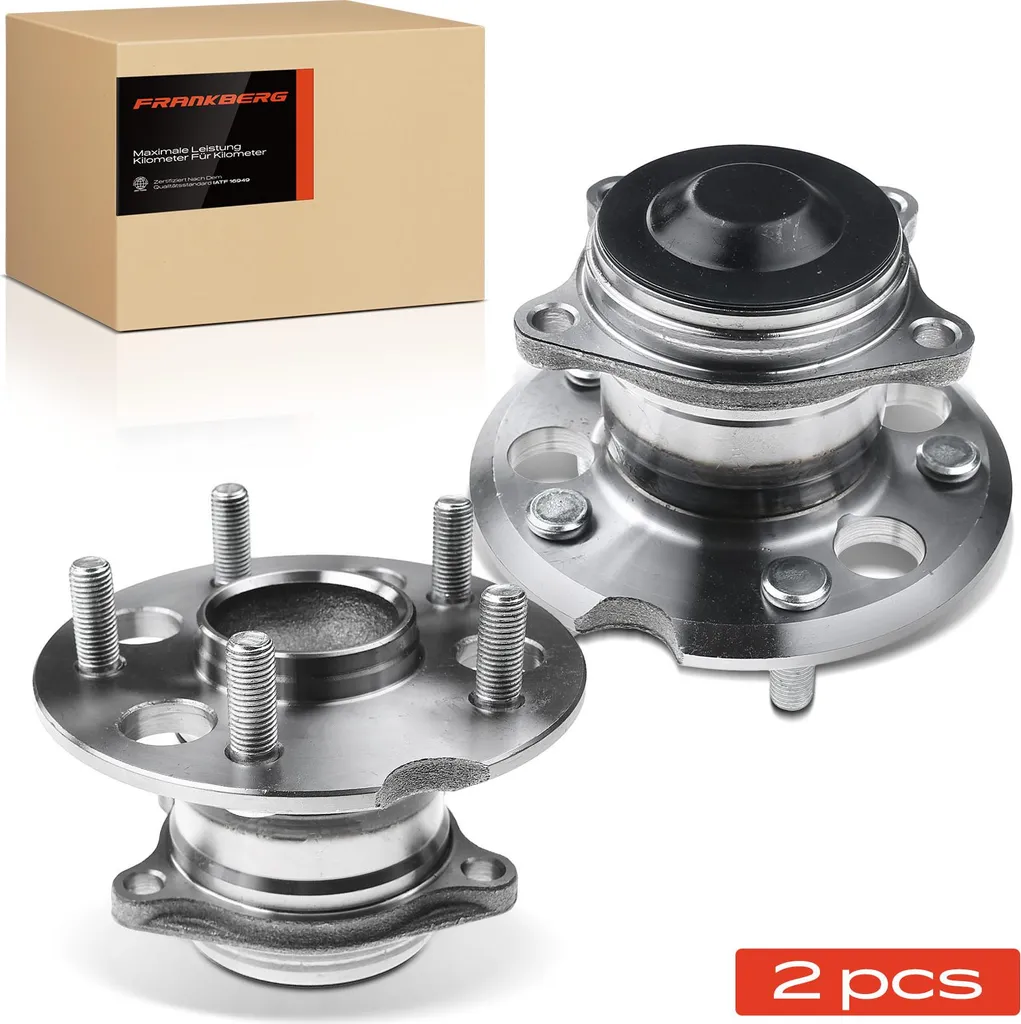 Paire de Roulements de Roue Arrière Complet pour Toyota RAV 4 II A2