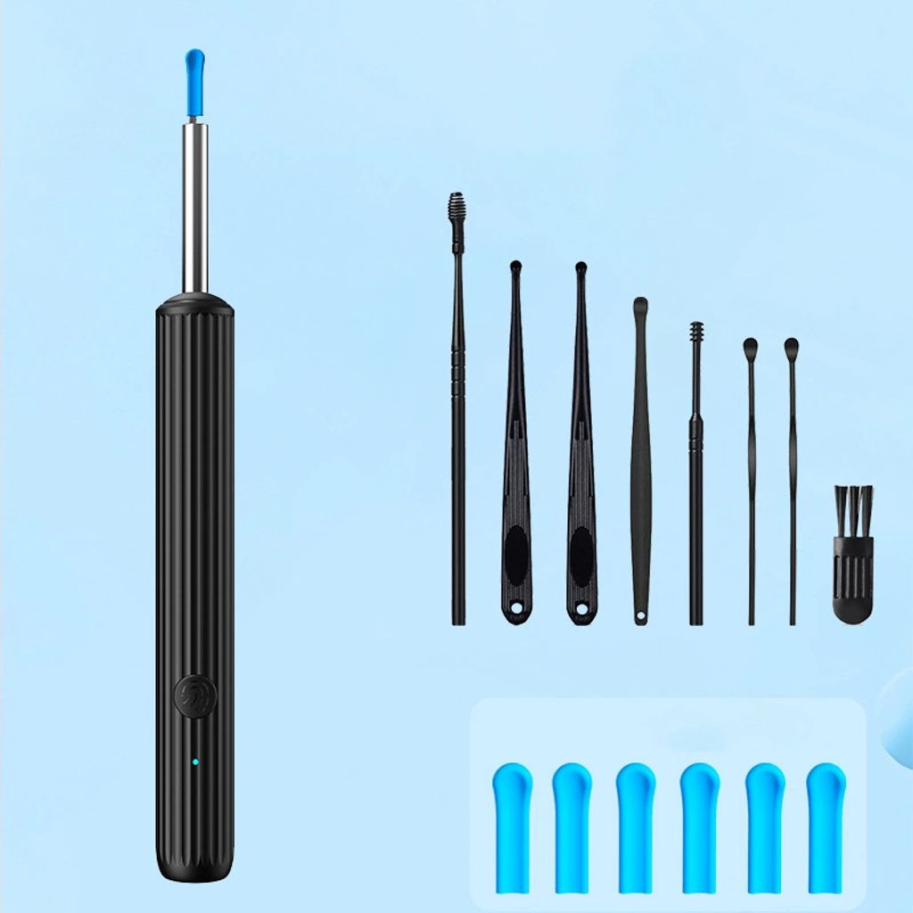 Ohrenschmalz Entferner Otoskop, Ohr Reinigung Set,LED, HD Produktbild 