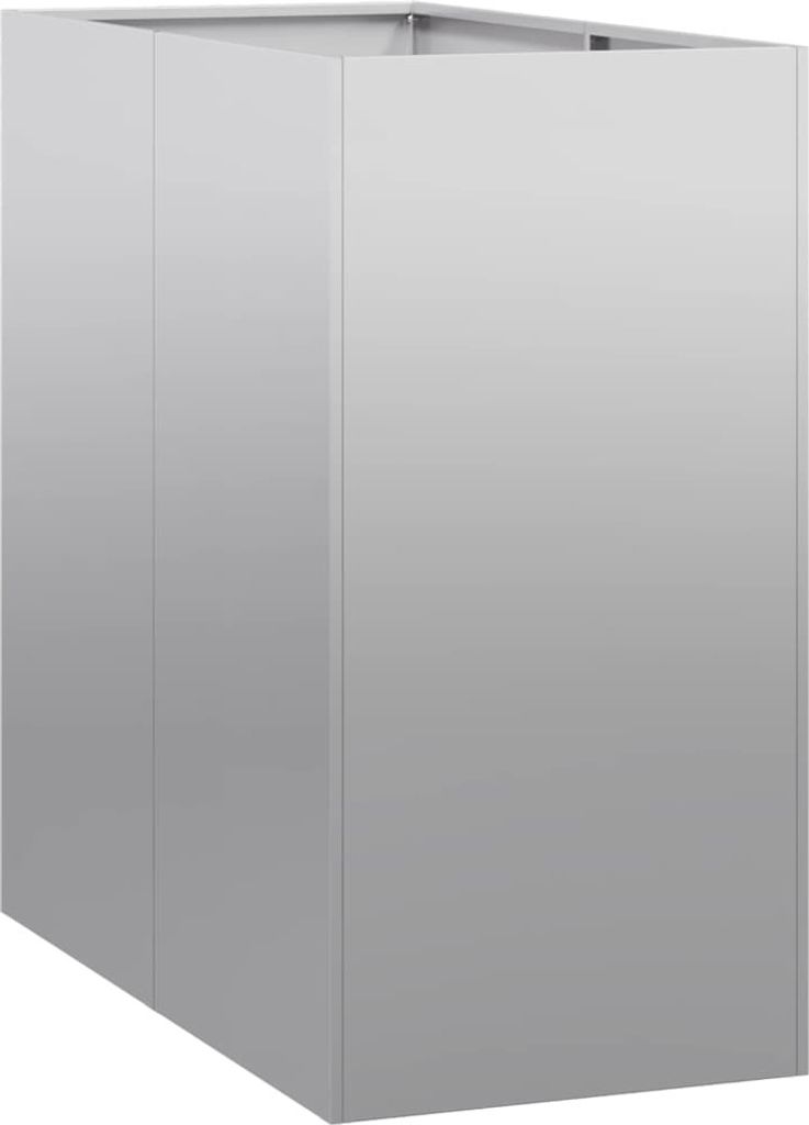 Pflanzgefäß 40x80x80 cm Stahl verzinkt