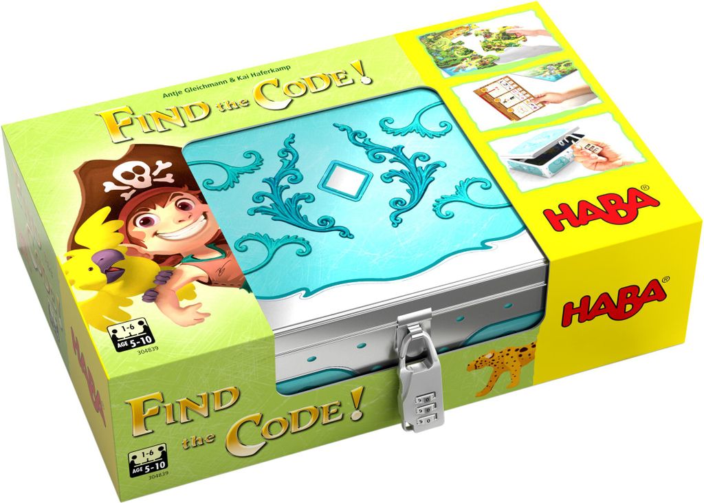 HABA Find the code! Pirate Island, Brettspiel, Familie, 5 Produktbild 