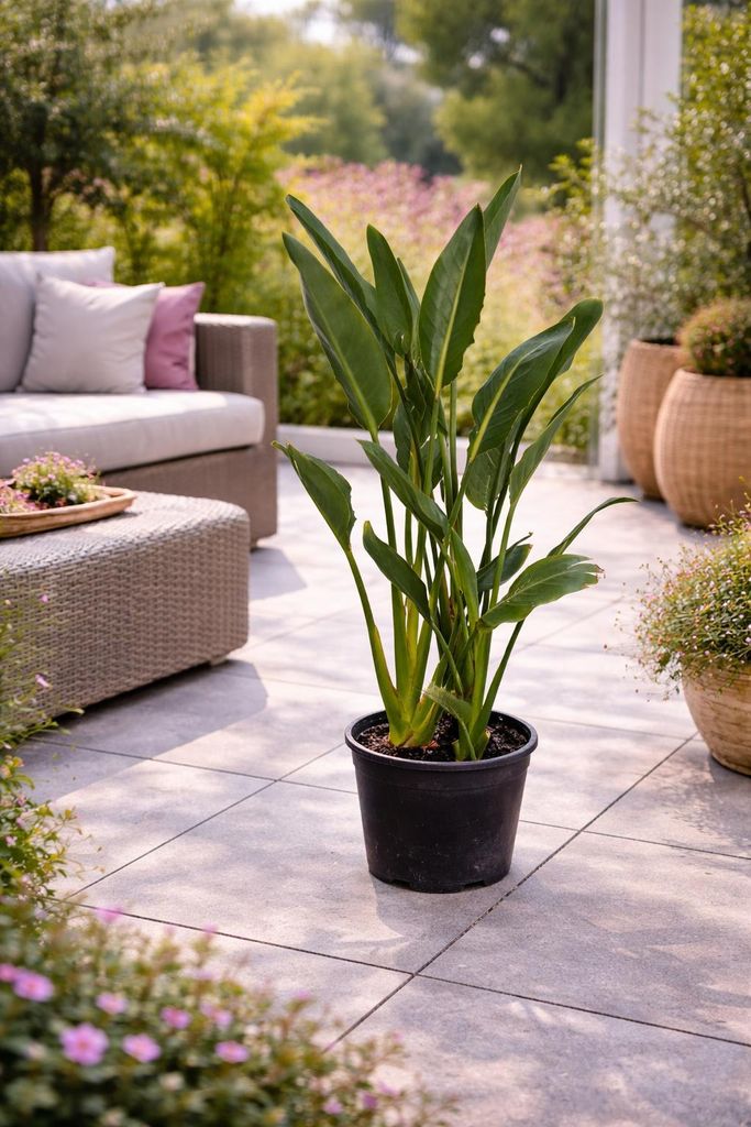 Strelitzia reginae 80100 cm  Paradiesvogelblume,