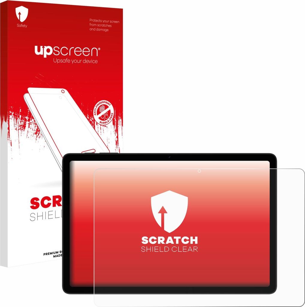 upscreen Schutzfolie für Doogee Tab A9+ Displayschutz Displayschutzfolie Folie Klar Transparent