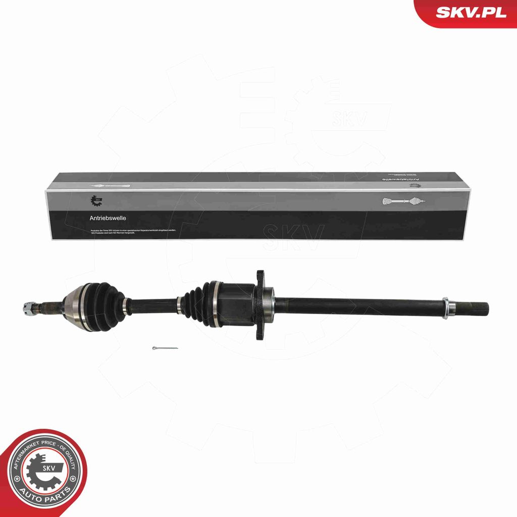 ESEN SKV 40SKV061 Antriebswelle Vorne Rechts für RENAULT KOLEOS (HY) für NISSAN Qashqai / Qashqai +2 I (J10, NJ10)