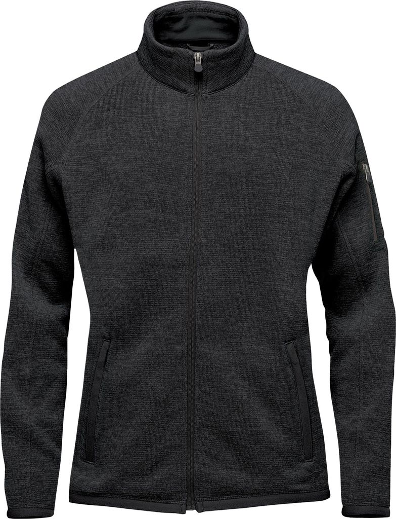Stormtech - "Avalante" Fleecejacke Durchgehender Reißverschluss für Damen PC5430 (XL) (Schwarz)