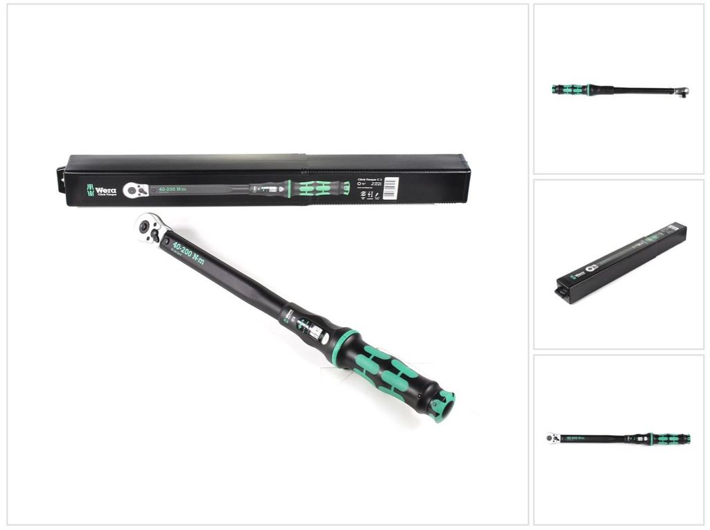 Klucz dynamometryczny Click-Torque 40–200 Nm 1/2" Wera | Zdjęcie produktu 