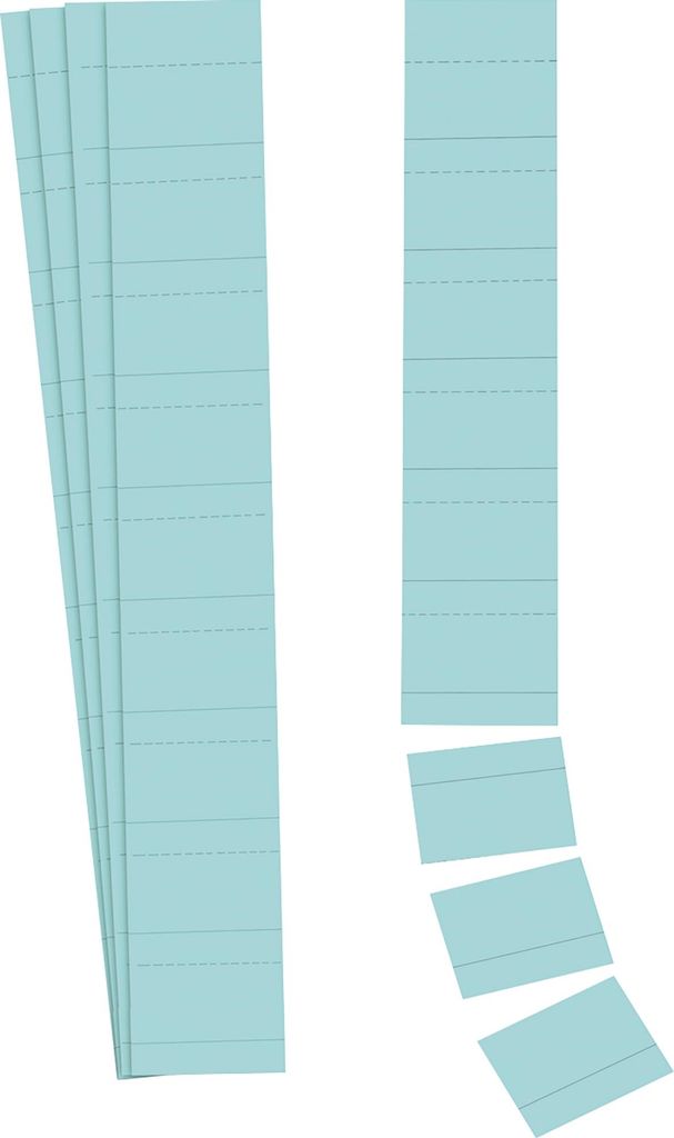 Ultradex Einsteckkarte 140606 60x32mm h.blau 90 St./Pack.