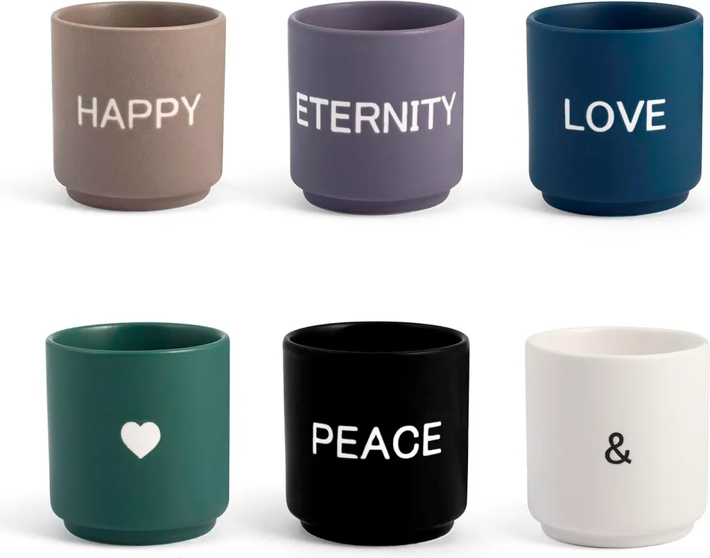 Évitez les Verres Confondus avec le Set Mix&Match 210cc H&H - 6 Verres