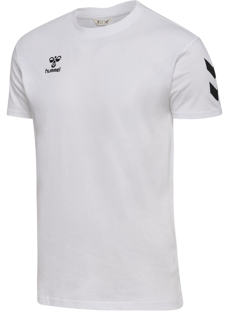 Hummel Hmlgo 2.0 Chevron T-Shirt S/S - white, Größe:4XL