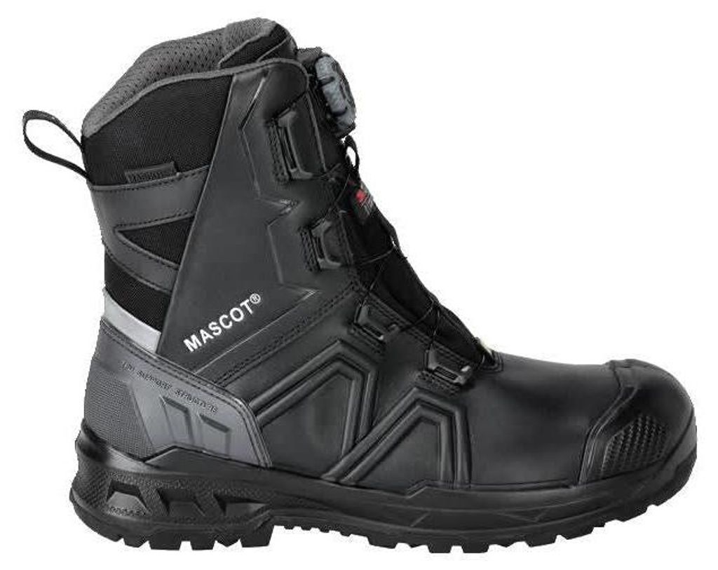 MASCOT Sicherheitsstiefel Schwarz S7S Schwarz 44