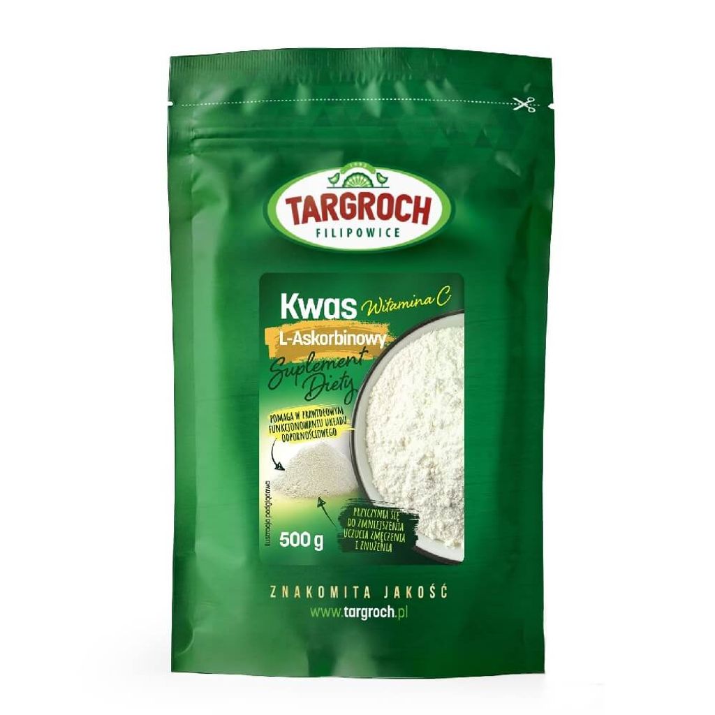 Vitamin C Ascorbinsäure Targroch 500g für die Immunität