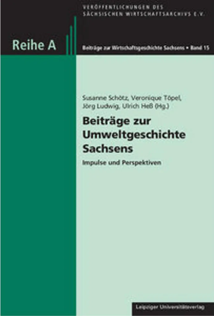 Ouvrage Beiträge zur Umweltgeschichte Sachsens d'histoire en Saxe