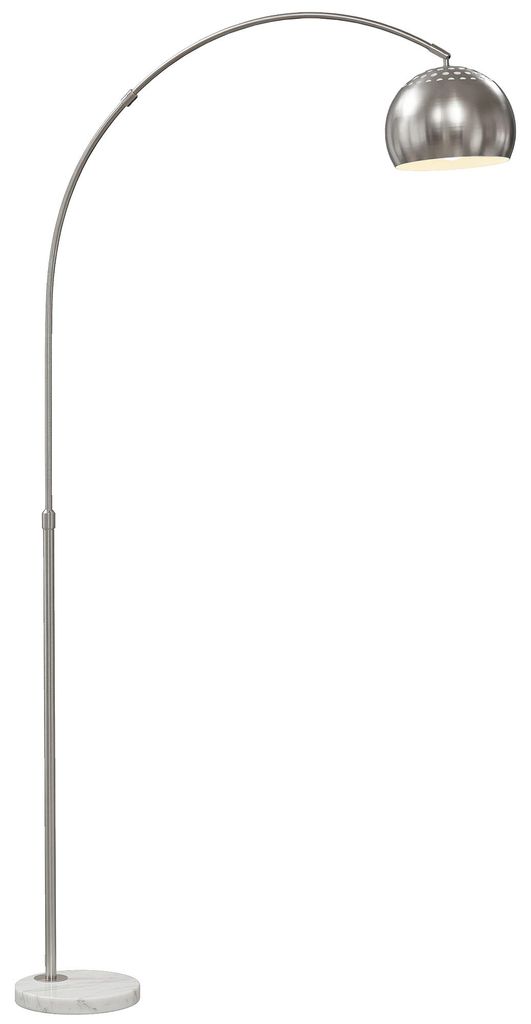 HOMCOM Stehlampe Wohnzimmer im Bogen Design mit Produktbild 