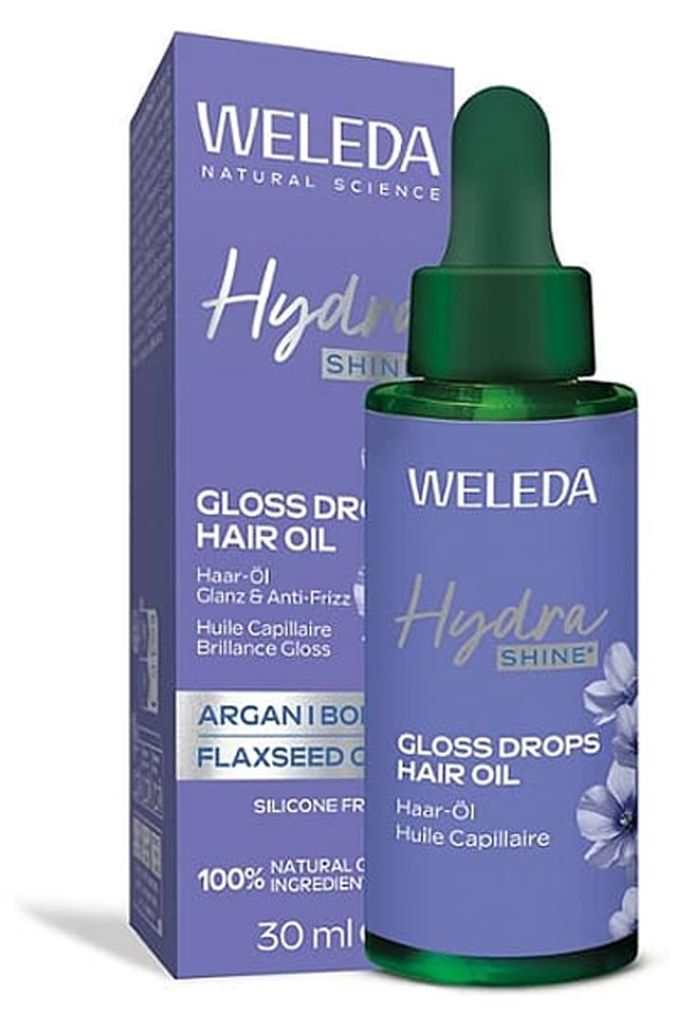 Weleda Haaröl Hydra Shine Glanz und Anti Frizz 30ml
