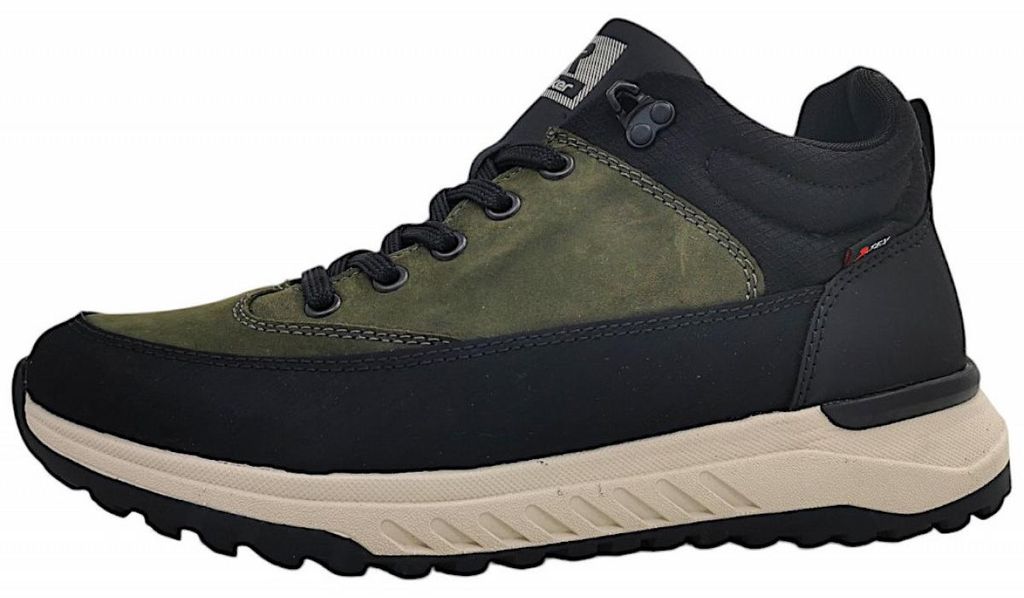 Rieker  Herrenschuhe Stiefel Schnürer Grün Freizeit Produktbild 