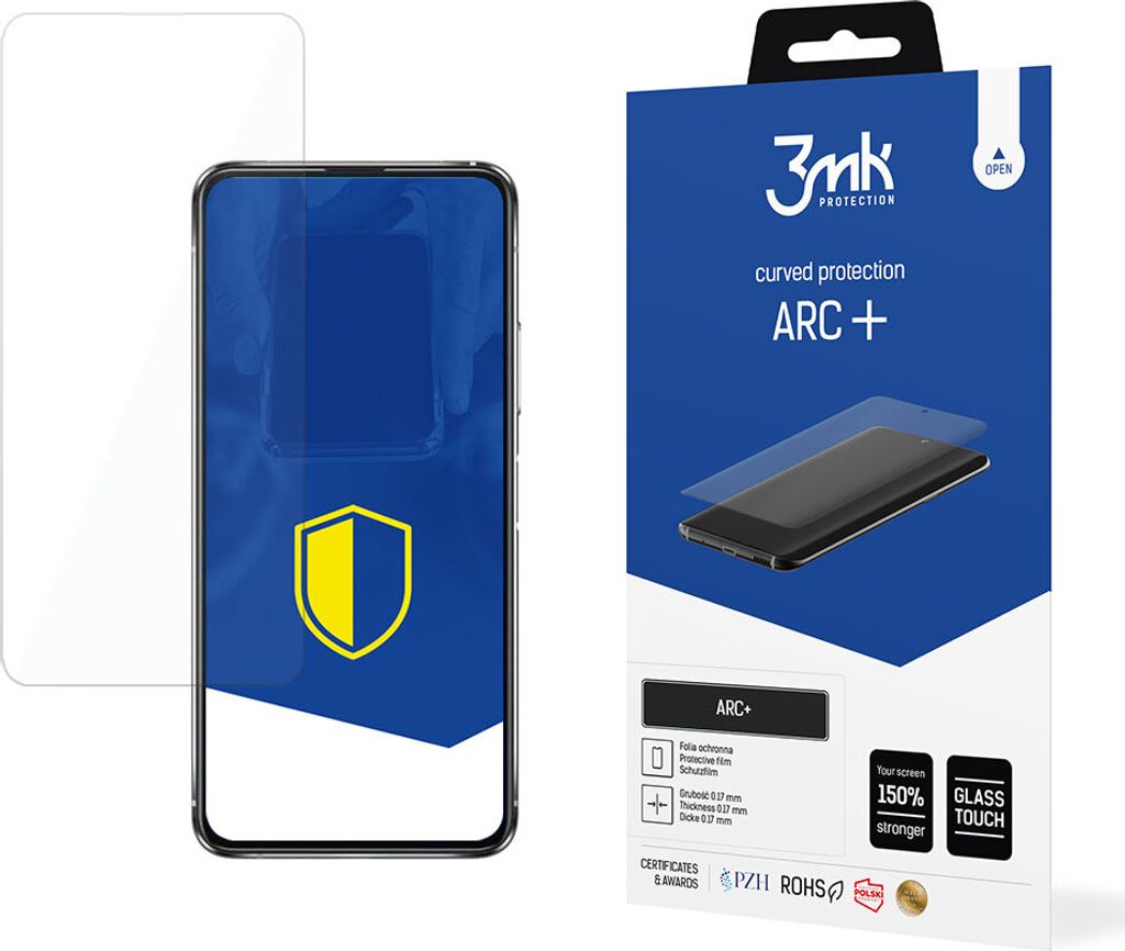 3mk Display Schutzfolie ARC+ für Asus Zenfone 7 Pro 0,17mm Self-Heal