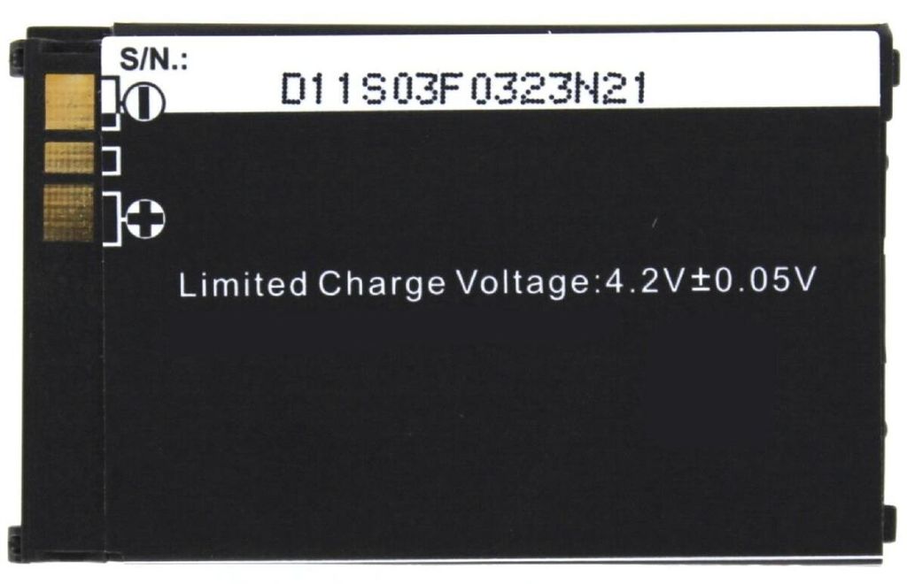 Akku für Sharp GX-30i Li-Ion 3,6 Volt 950 mAh grau.