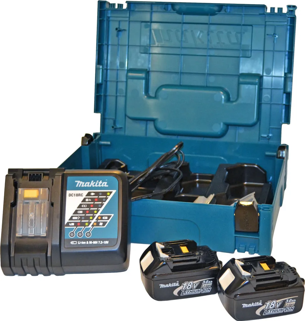 Finissez vos travaux sans interruption : Kit Makita 18V 2 batteries 3Ah