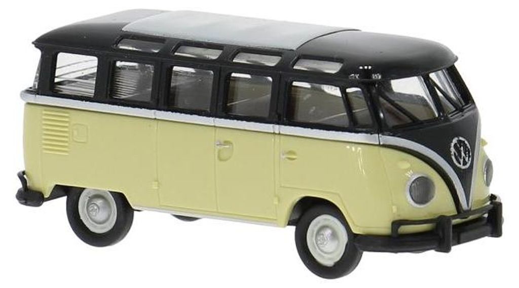 Brekina VW T1b Samba schwarz/beige 31851
