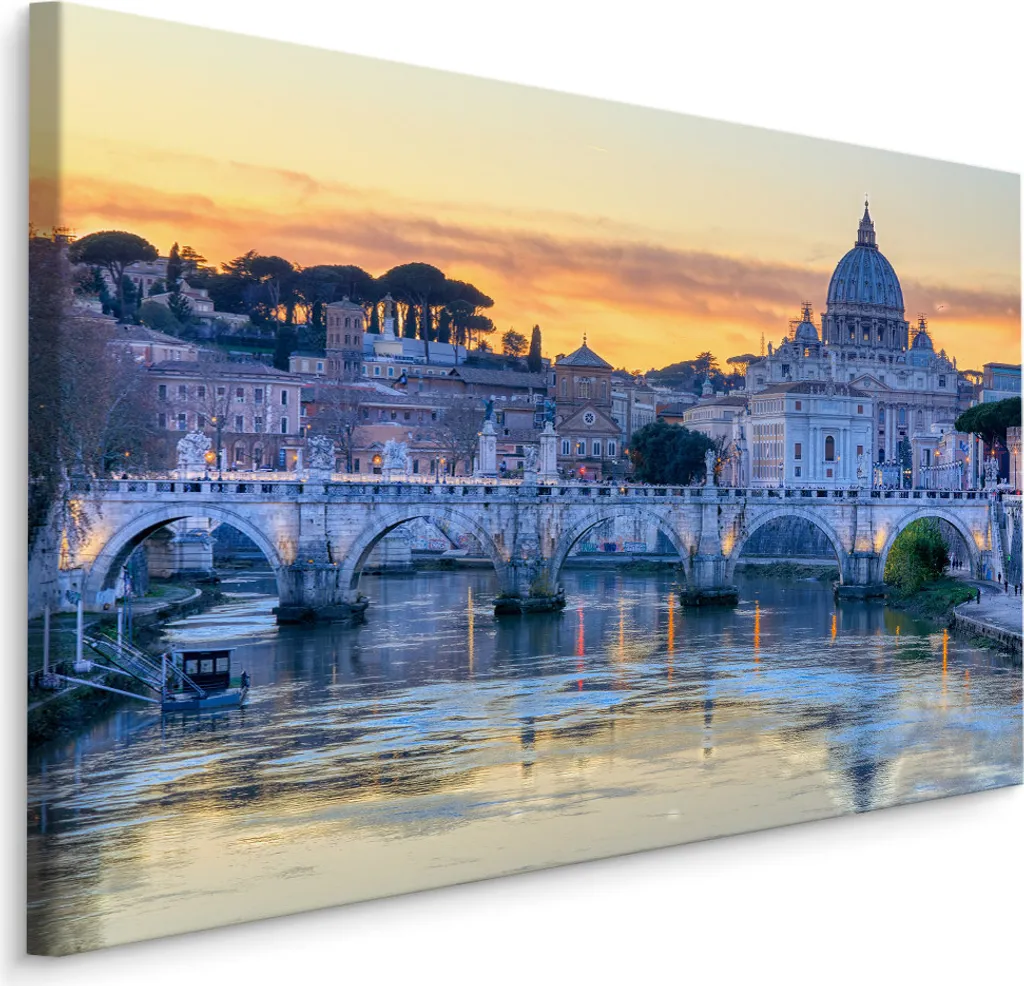 Tableau Rome XXL 90x60 cm : Transformez un Mur Vide en Chef-d'œuvre