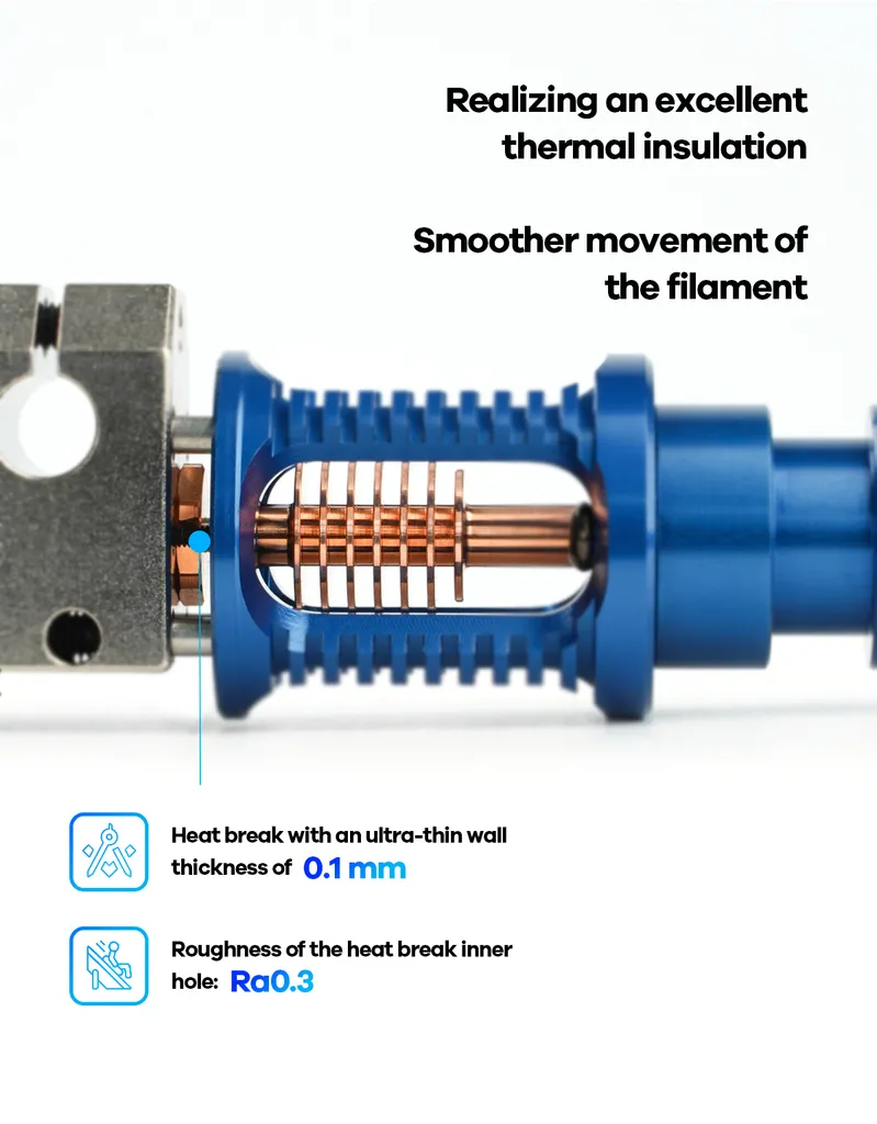 Phaetus Dragon Hot-End Standard Flow pour Impression Filaments Techniques