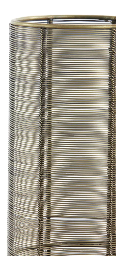 Lampe de table Lezuza en métal bronze pour décoration chic et moderne
