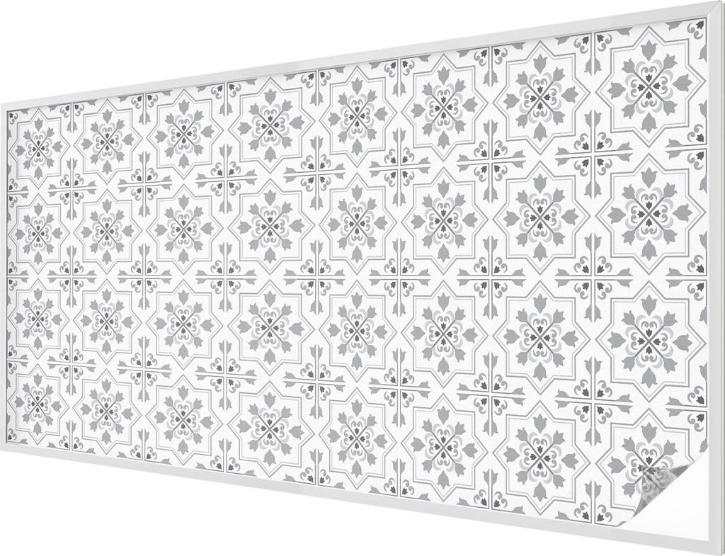 Buntglas Fensterfolie – 200x100 cm – Stained-Glass Design – blickdichte dekorative Sichtschutzfolie – selbstklebend, UV-Schutz – Symmetri...
