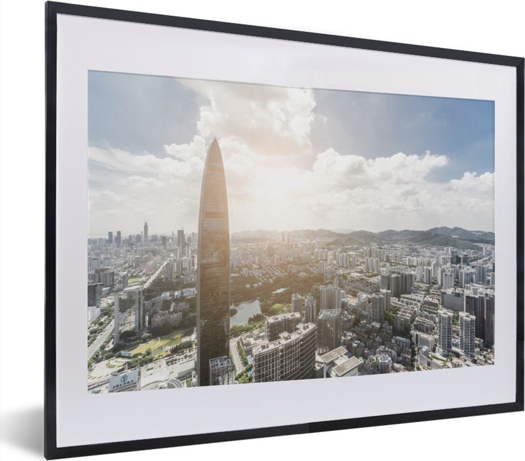 MuchoWow® MuchoWow® Gerahmtes Poster Der Kingkey 100 in der Produktbild 