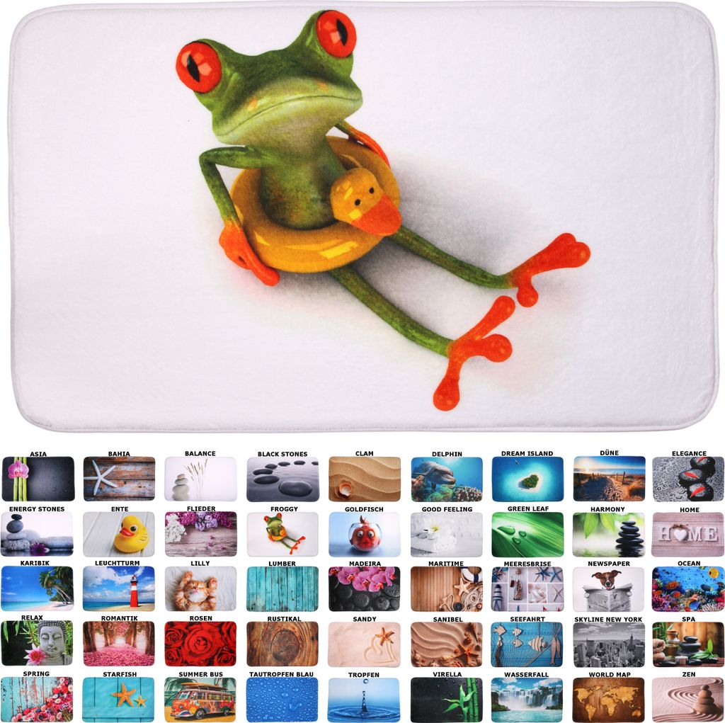 SANILO Badteppich Froggy 50 x 80 cm