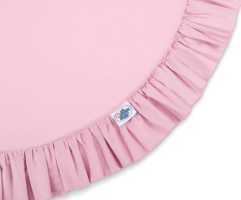 Copertina Gattonamento con Volant Rosa | Protezione e Morbidezza Bimba - 2