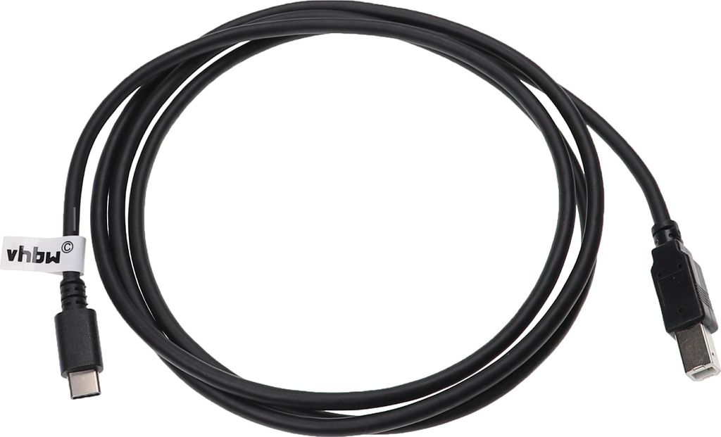 vhbw USB C auf USB B Druckerkabel Scannerkabel Adapterkabel Produktbild 