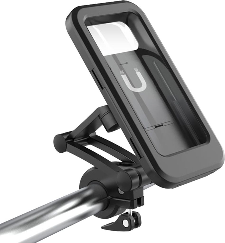 Motorrad Handyhalterung Wasserdichte Fahrrad Handyhalterung fuer Motorrad Fahrrad Handyhalter Lenker Touchscreen/360¡ã Drehung/Hoehenverstellbare...