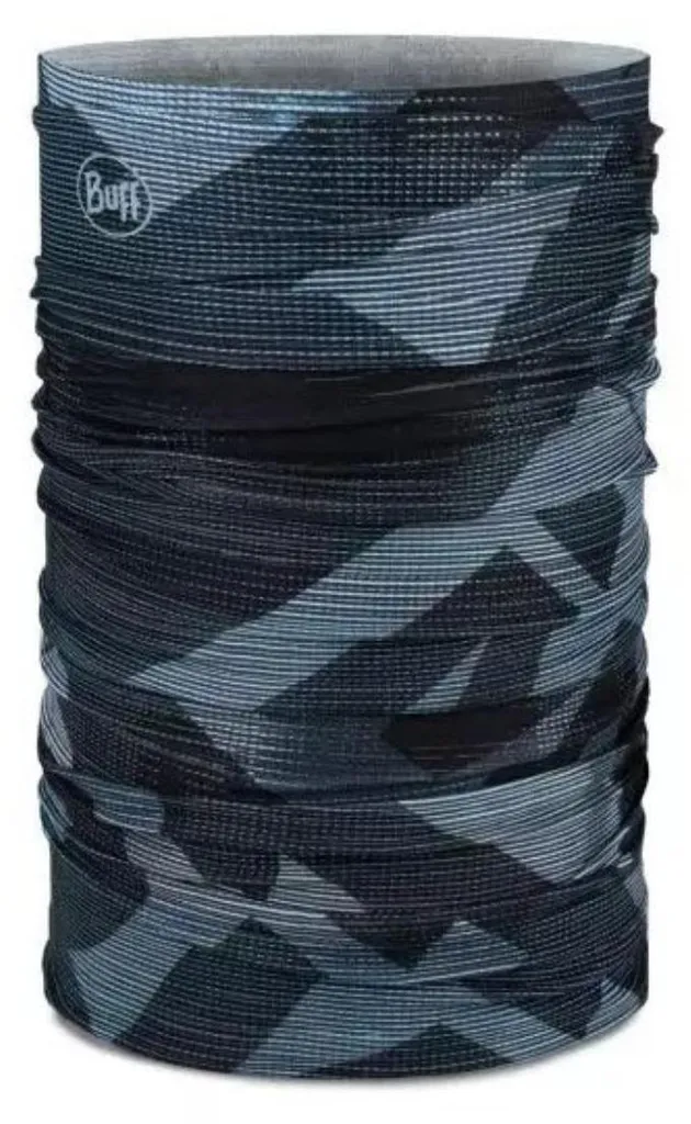 Buff Cache-cou Réfléchissant Bleu - Soyez visible et protégé du froid