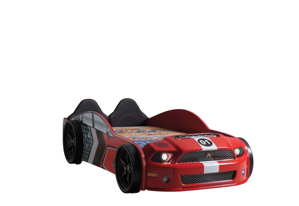 Autobett „Muscle Bed“ in Rot