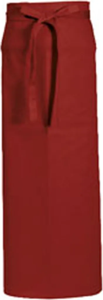 Tablier Bistro Roma CG Workwear 100x100 cm en tissu polycoton lourd