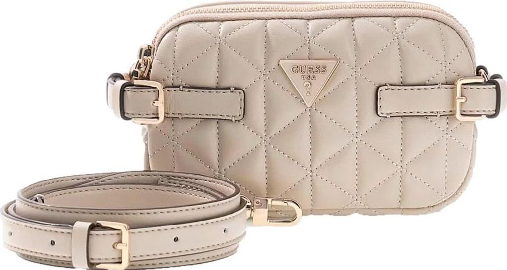 GUESS PAISLEIGH MINI CAMERA Beige