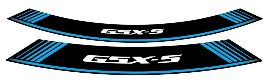 Kit de liserets PUIG 9442A bleu pour look sportif Suzuki GSX-S1000 17"
