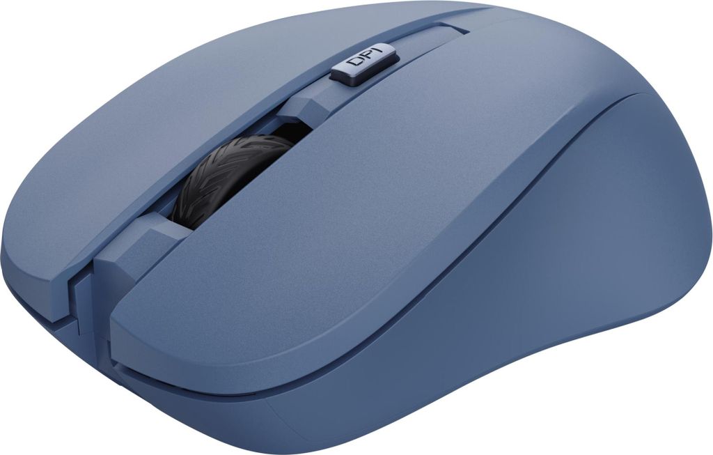 Trust Mydo Silent Wireless Mouse Eco Blu