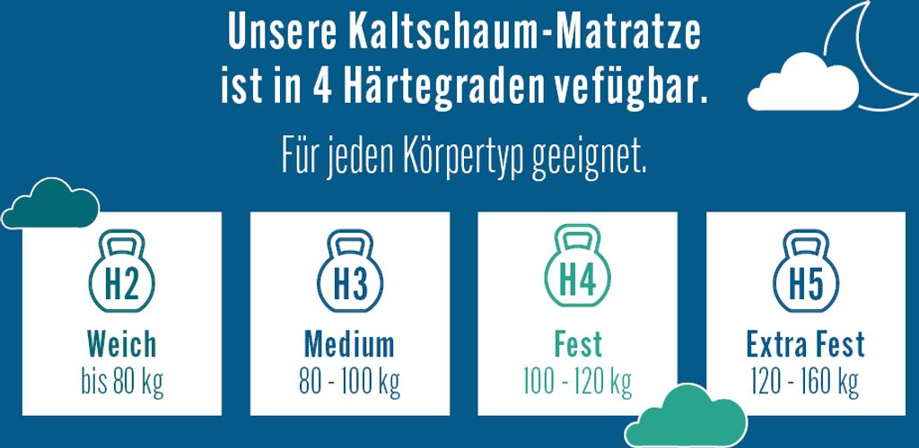 Wellness 7-Zonen Kaltschaummatratze | 90 x 200 cm | H5 | 18 Produktbild 7