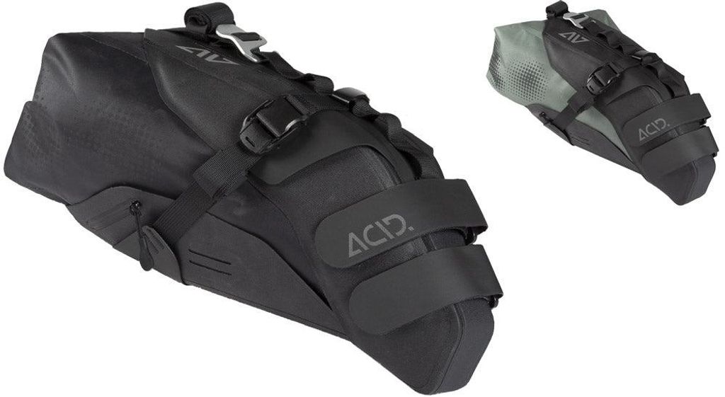 Acid Pack Pro Satteltasche 11l Schwarz Schwarz One Size
