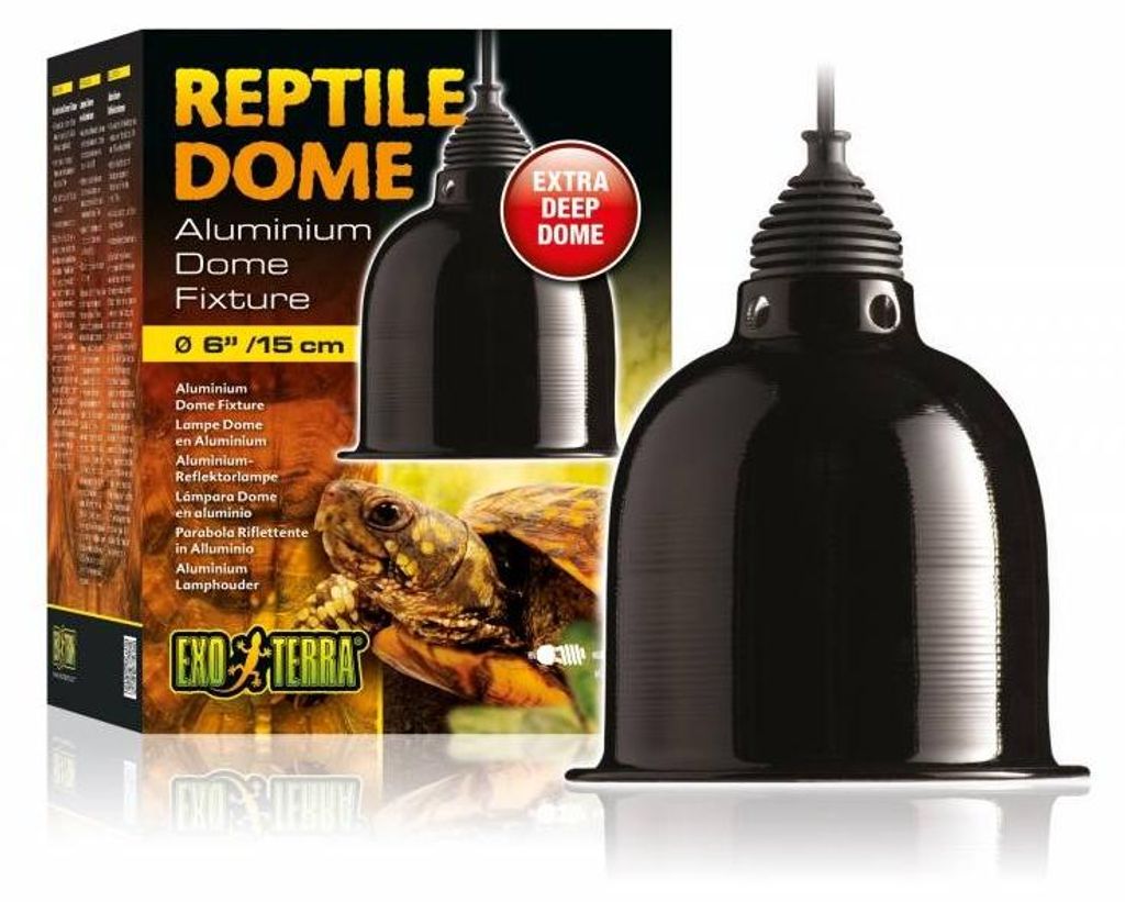 Exo Terra Reptile Dome Ø15 cm en Ø21 cm | extra diepe Productafbeelding 