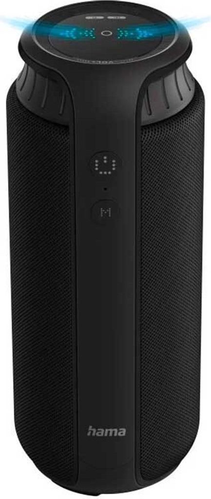 Hama Pipe 2.0 schwarz Mobiler Bluetooth-Lautsprecher Produktbild 9