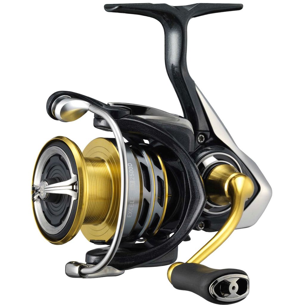 DAIWA Exceler LT , 2000D, Beidhändig, Spinning Angelrolle, Frontbremse, Optimierte Bremskraft , 10415-205