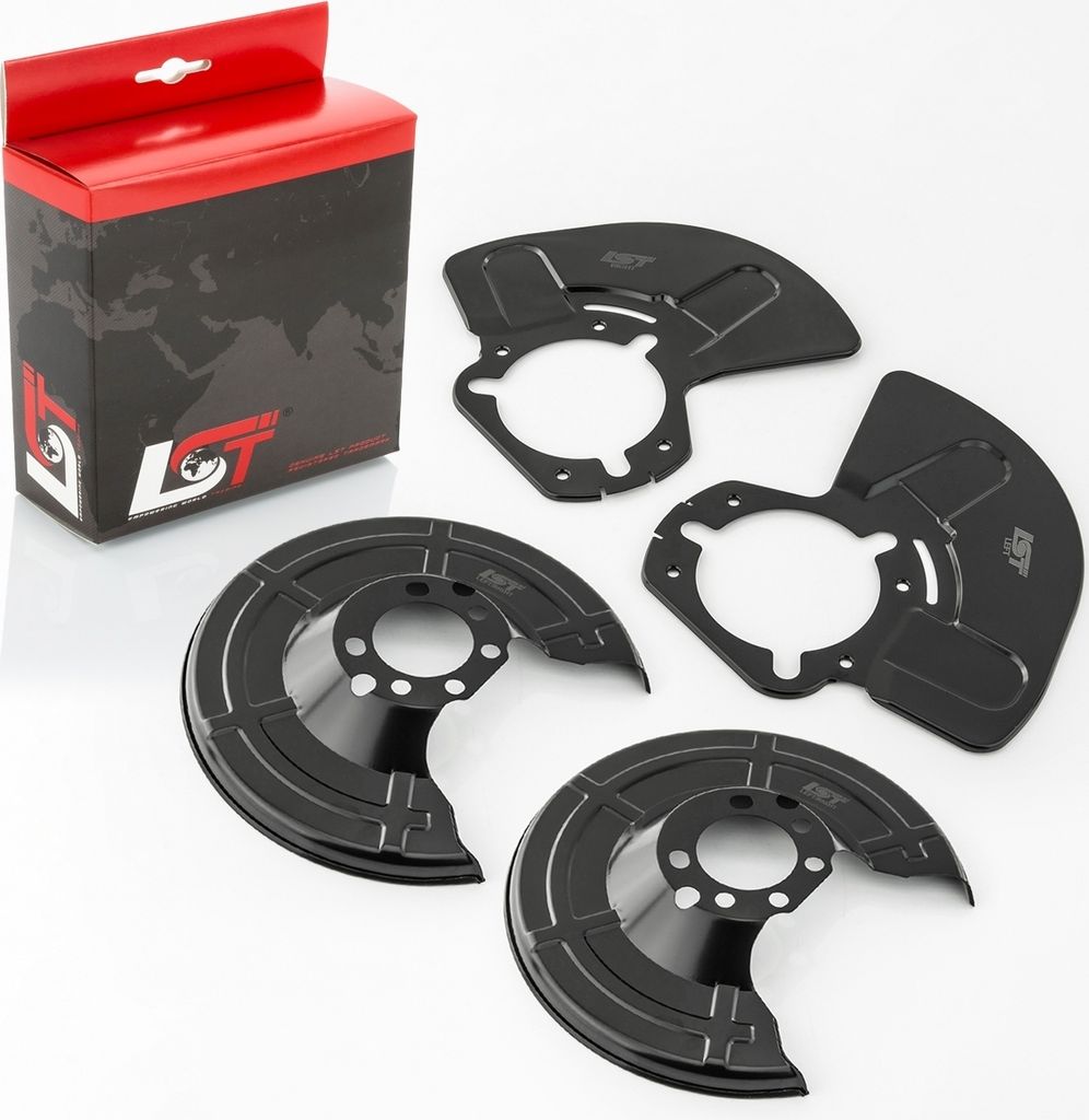 4x Ankerblech Bremsscheibe Komplett Set vorne hinten für OPEL ASTRA H ZAFIRA A