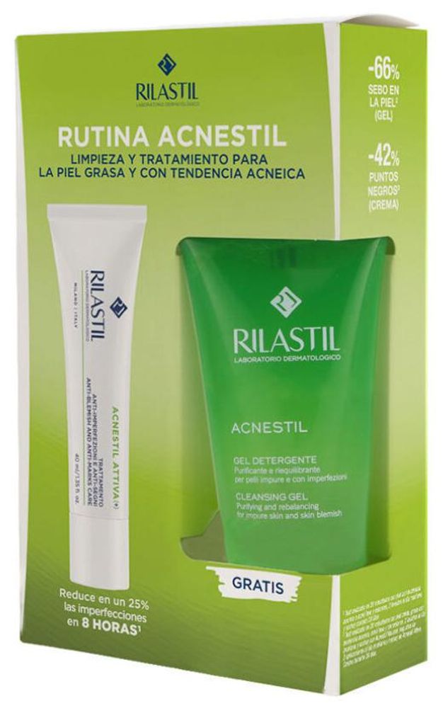 Rilastil Acnestil verzorgingsset: 40 ml + 50 ml Productafbeelding 