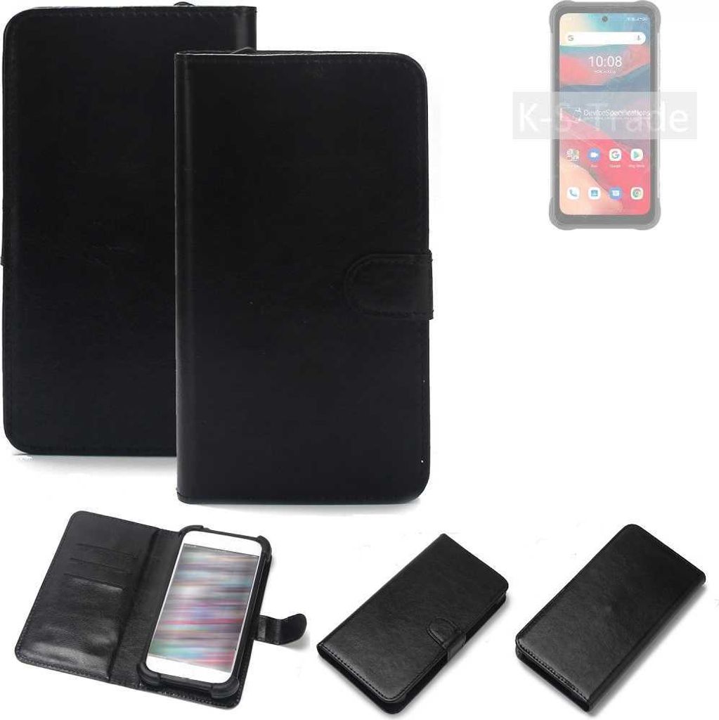 K-S-Trade Handyhülle Schutzhülle kompatibel mit UMIDIGI Bison GT2 Handy Schutz Hülle Handyhülle Bumper schwarz 1x
