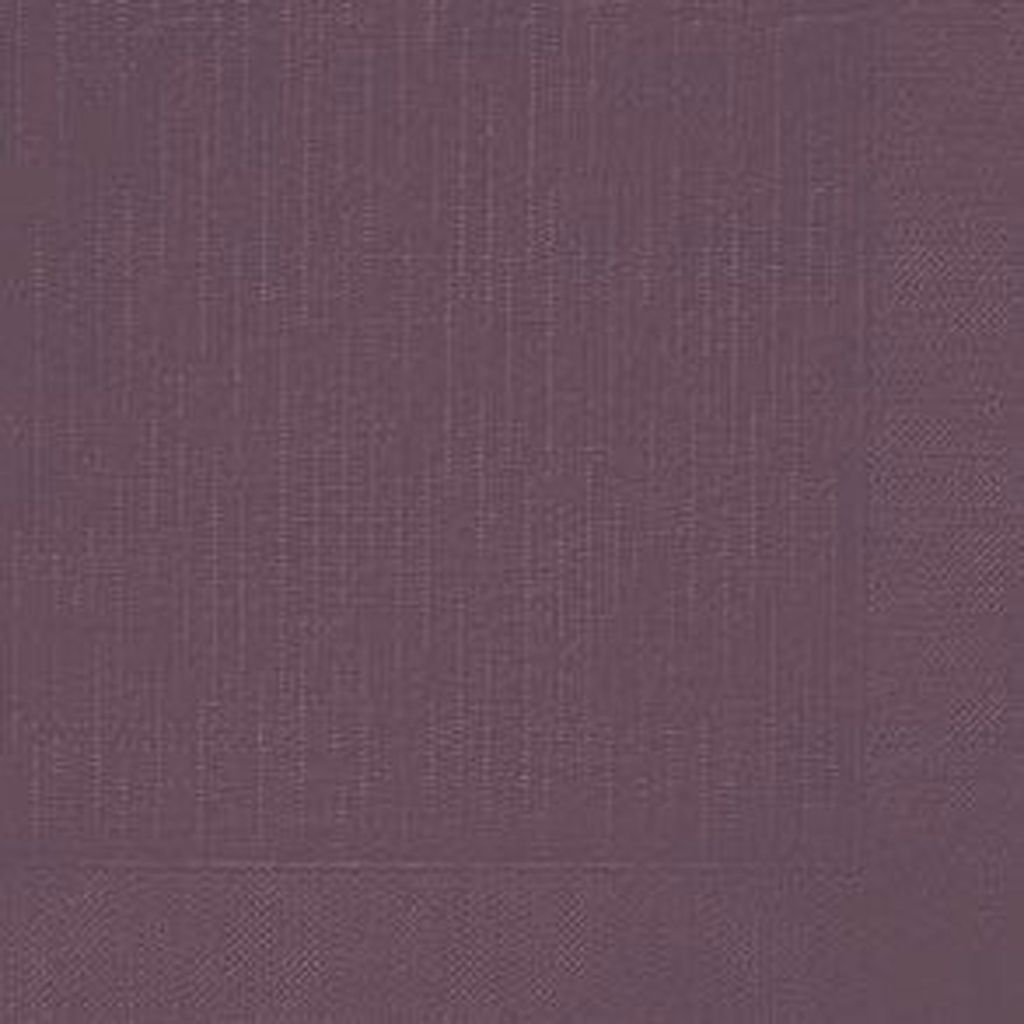 Duni Dinner-Servietten 4lagig Tissue geprägt Uni 50er plum, Produktbild 